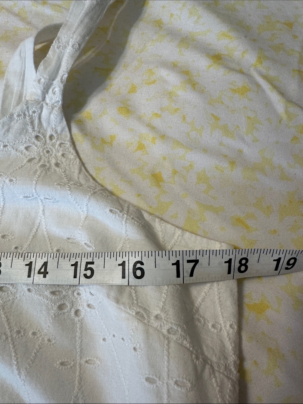 Lucky Brand Eyelet Sleeveless Dress | EUC | 100% Cotton - Picture 5 of 9